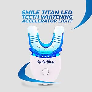 smile titan, smile titan teeth whitening, smile titan teeth whitening light, led teeth whitening