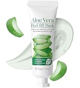 AKARY Aloe Vera Cleansing Peel Off Mask- Pore-Clearing, Soothing &amp; Hydrating Facial Masks Moistur...