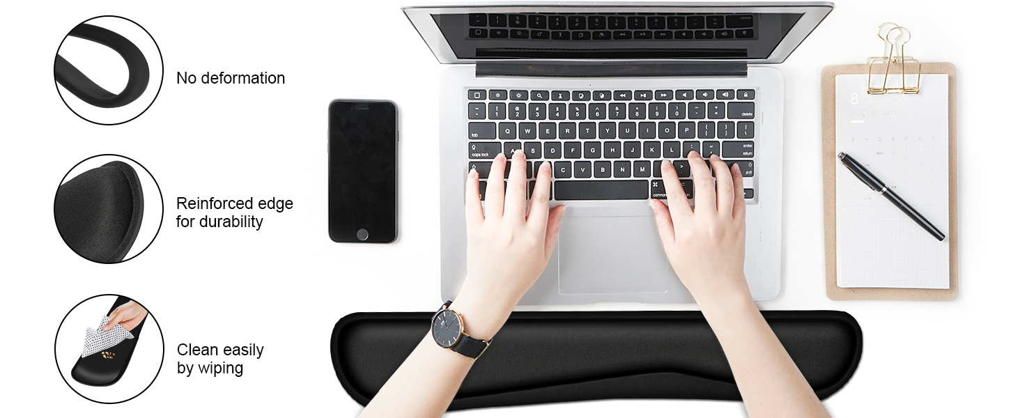 wrist support keyboard