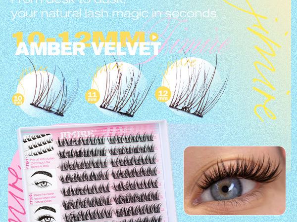 pre glued lashes