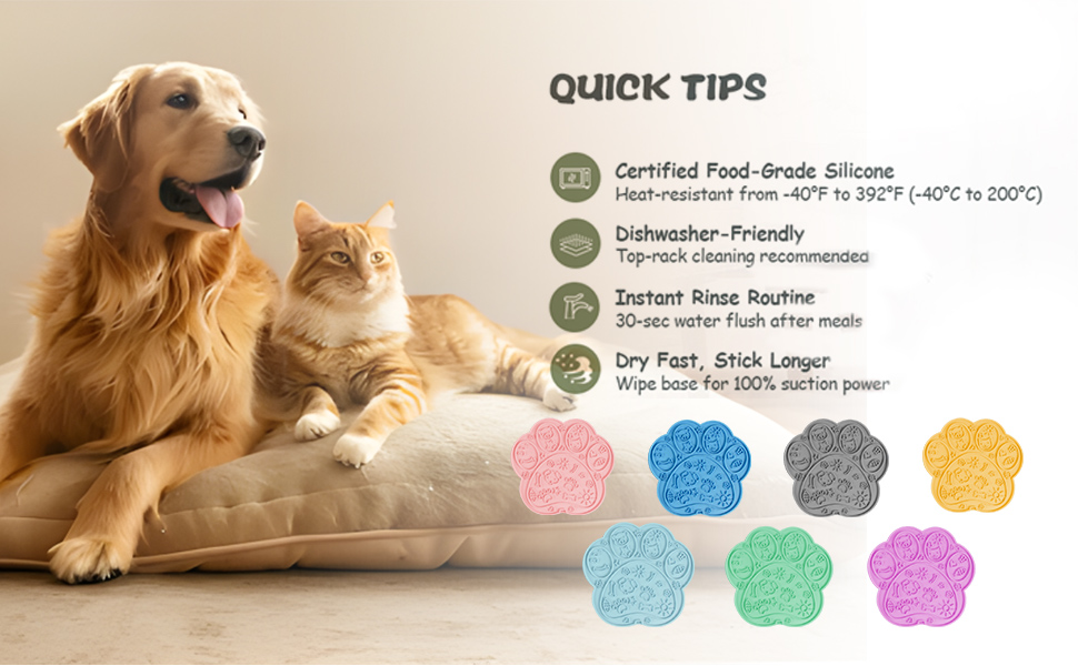 pet lick mat