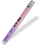 IUIRE Candle Lighter Electric Rechargeable Arc Lighter (Pink/Purple Gradient)