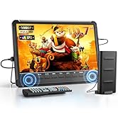 NORTHING 10.7" IPS Flat Screen TV, Portable Mini TV with Antenna ATSC Tuner, LCD Monitor 1080P wi...