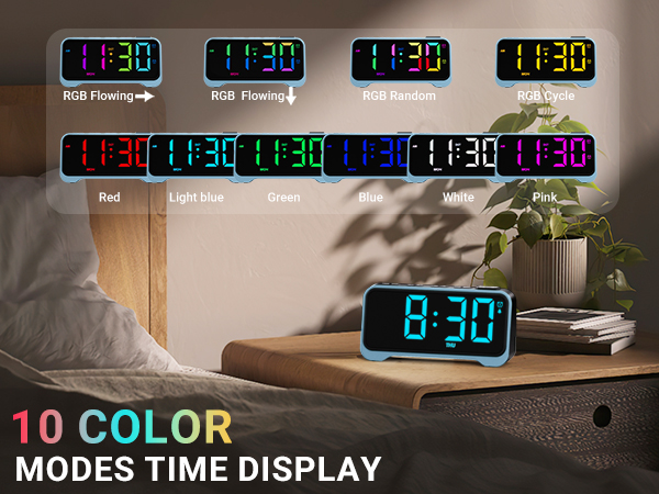 alarm clock for kids digital alarm clock