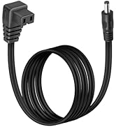 YANBORONSN 14AWG DC5521 to 12V Car Refrigerator Power Cable,Car Fridge DC5.5mmx2.1mm to 2PIN Powe...