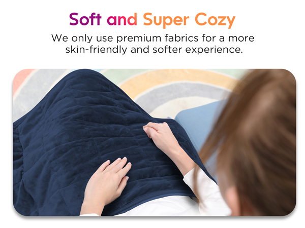 weighted heating pad