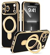 Amzfield Magnetic for iPhone 17 Pro Max Case with Stand Cute Slim Phone Case for iPhone 17 Pro Ma...