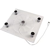 Ultra Quiet Laptop Cooler,USB Cooling Pad with LED Lights,Ultra Quiet USB Notebook Cooler Cooling...