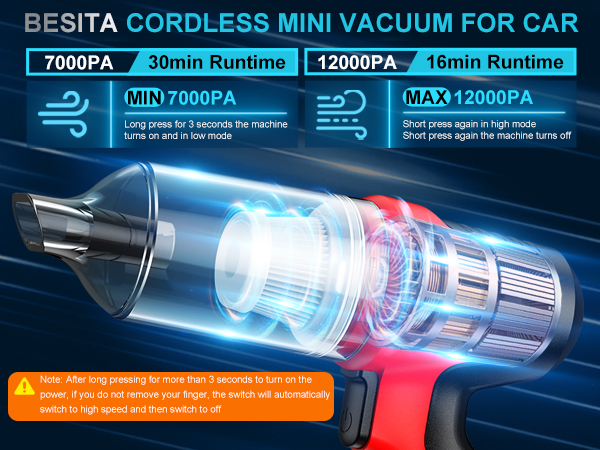Super Suction Power Vacuum