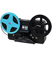 Magnasonic Super 8/8mm Film Scanner, Converts Film into Digital Video, Vibrant 2.3" Screen, Digit...