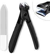 Nail Clippers for Men, Toenail Clippers for Thick Toenails Ultra Sharp, Nail Clippers for Seniors...