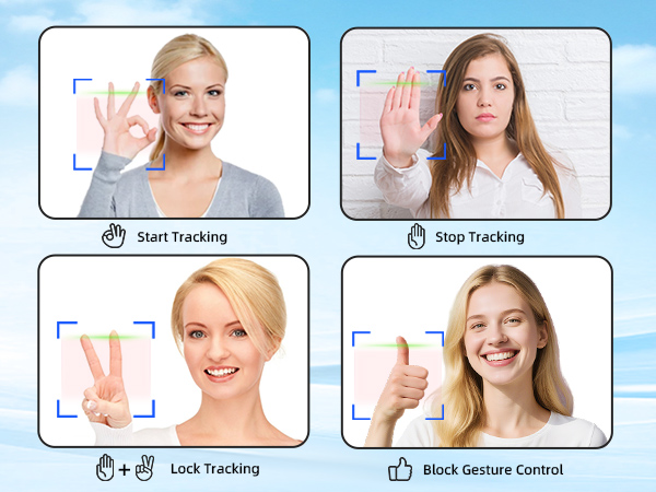 auto face tracking tripod