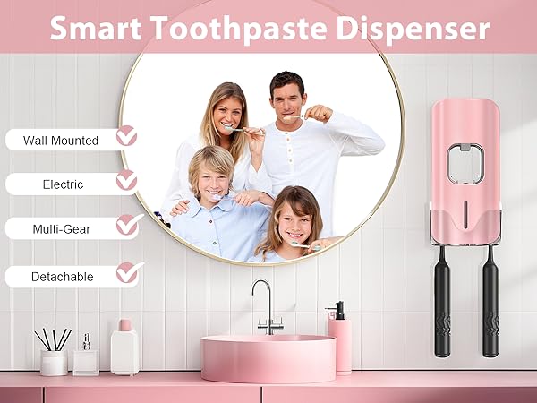 electric toothpaste dispenser