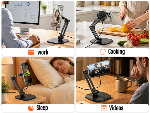 Magnetic Phone Charger Stand