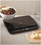 KitchenAid KQ917 High Capacity Glass Surface Digital Kitchen and Food Scale, 30 Pound Capacity an...