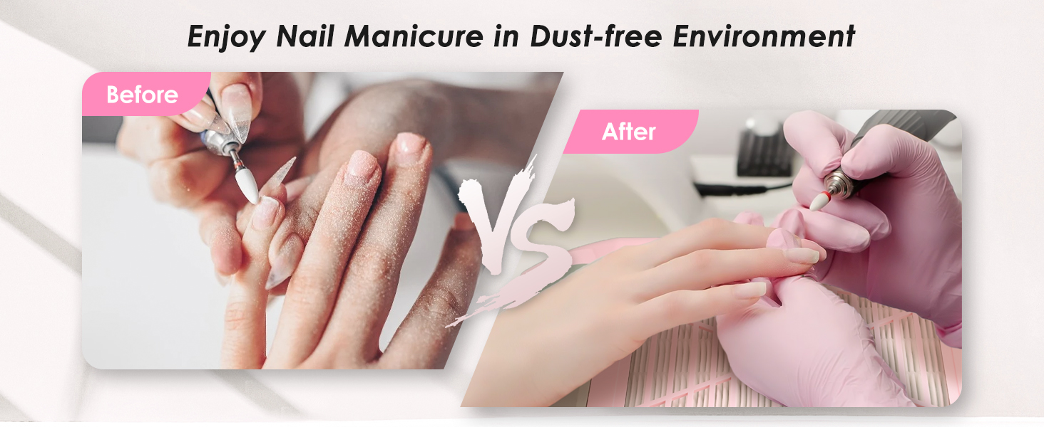 nail dust collector vacuum
