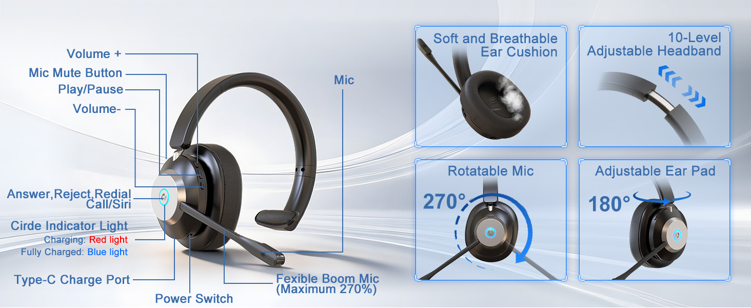 truck driver bluetooth headset