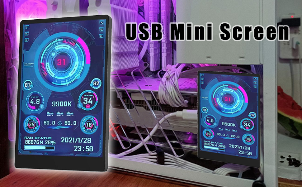 3.5in IPS USB Mini Screen