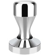 SWETON Stainless Steel Coffee Tamper Barista Espresso Tamper 49mm Base Coffee Bean Press