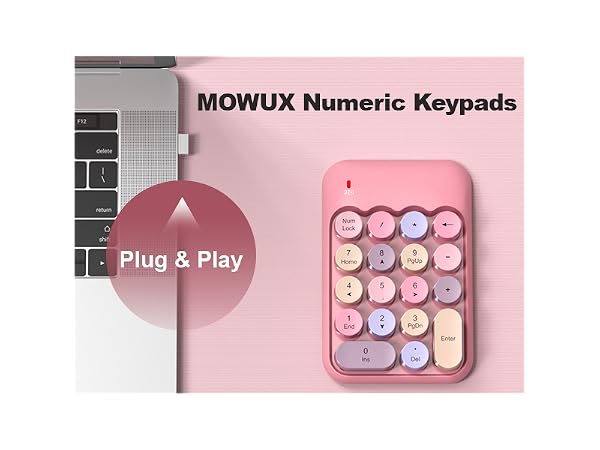 number pads