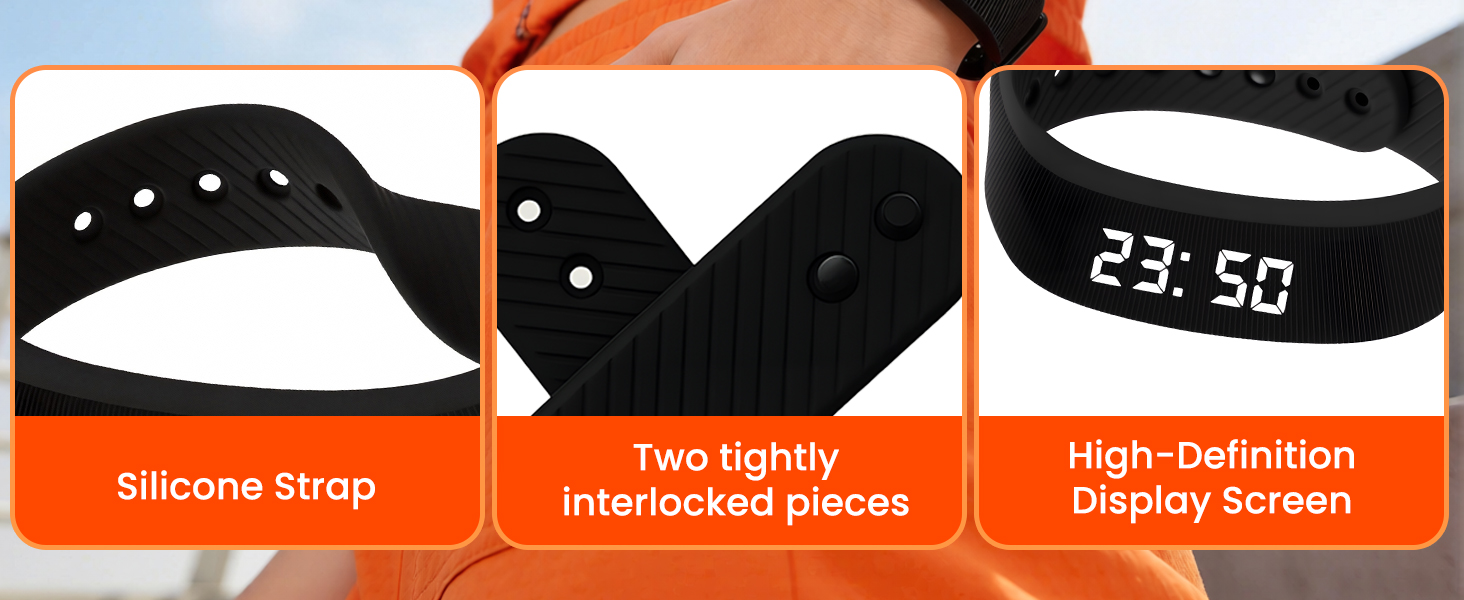 vibrating wrist alarm clock