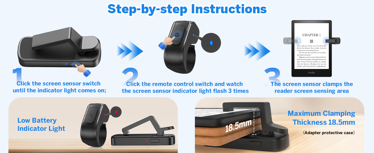 Remote control page turner