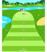 Dollox Golf Chipping Game Set with Hitting Mat – Indoor &amp; Outdoor Practice Kit for Adults &amp; Kids,...