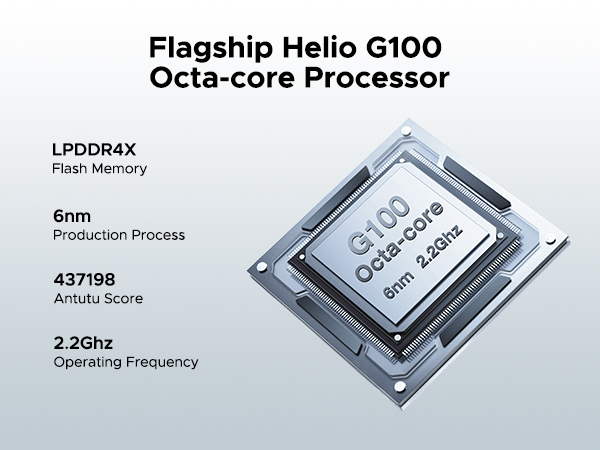 Helio G100 Octa-core Processor