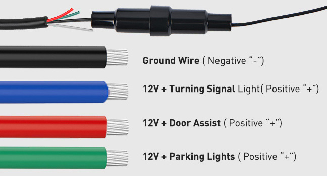 70 inch Truck Led Running Board Light Led Side Marker Light Turn Signal Light Bar