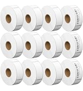 Address &amp; Barcode Label for DYMO 30336 (1" x 2-1/8"), Compatible with DYMO LabelWriter 4XL, 450, ...