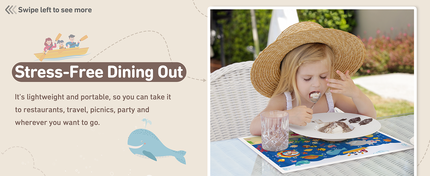 Disposable Placemats for Baby
