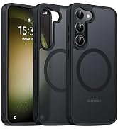 Oterkin Magnetic for Samsung Galaxy S23 Case Matte, S23 Phone Case Compatible with MagSafe Froste...