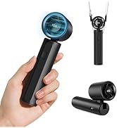 DUOMIY 2026 Upgraded Portable Handheld Turbo Fan Personal fan 18000RPM Speed Adjustable, 3-IN-1 R...