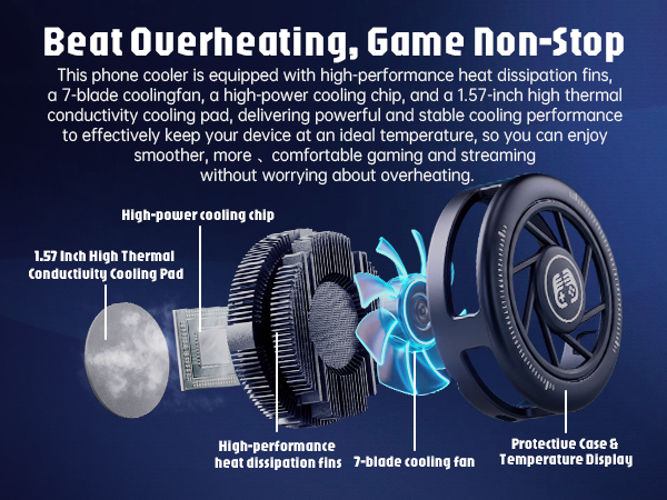 Phone Cooler for Gaming