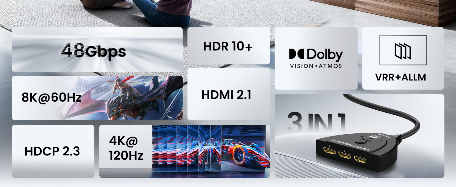 HDMI 2.1 switch