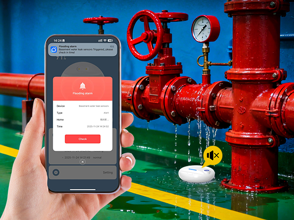 WiFi Water Leak Detectors