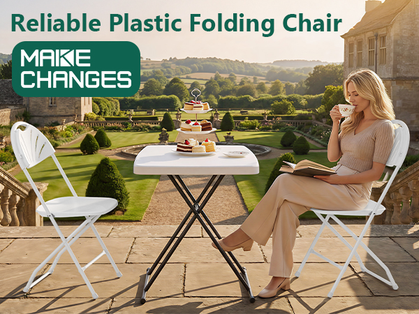 Reliable Plastic Folding Chair