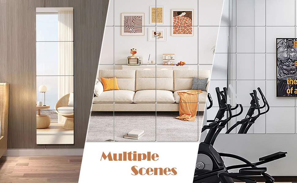 Acrylic Wall Mirror Tiles