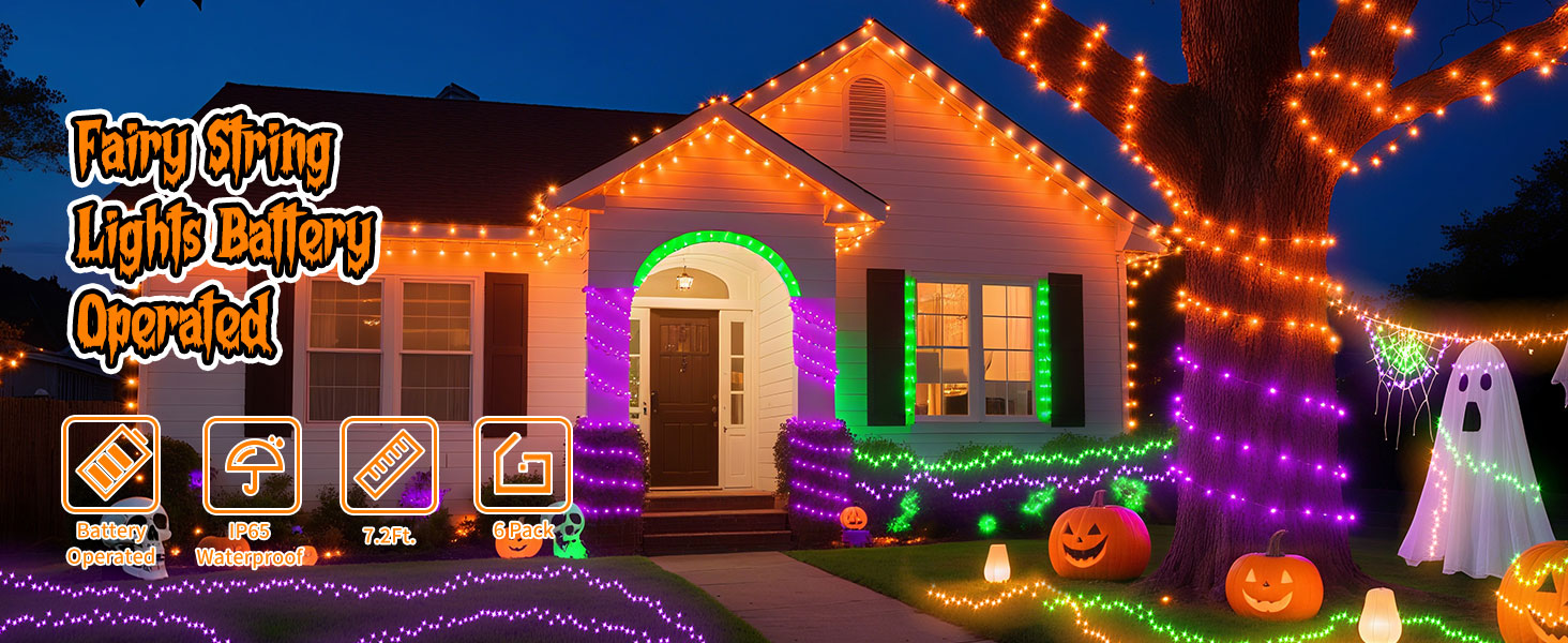 halloween fairy lights