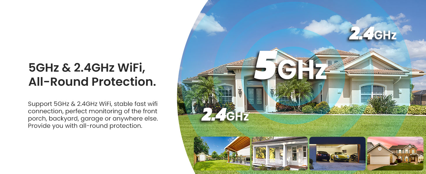 5GHz and 2.4GHz WiFi