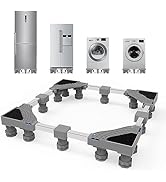 Kiss Core Mini Fridge Stand, Laundry Pedestal 29" Universal Fit Washer Pedestal, Adjustable Washe...