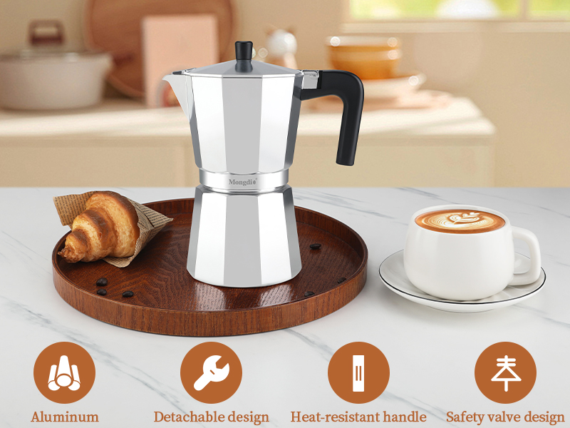 Stovetop Espresso Maker Moka Pot