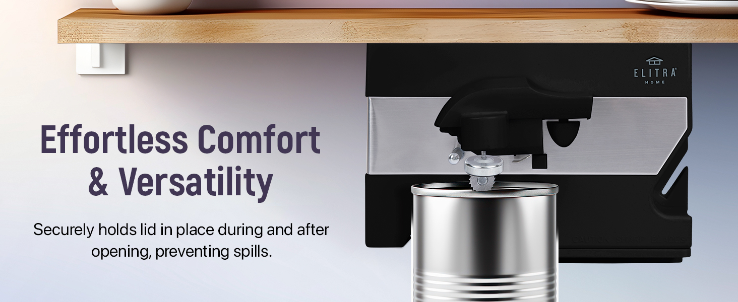 Electric Can Opener - 4 in 1 blk 5