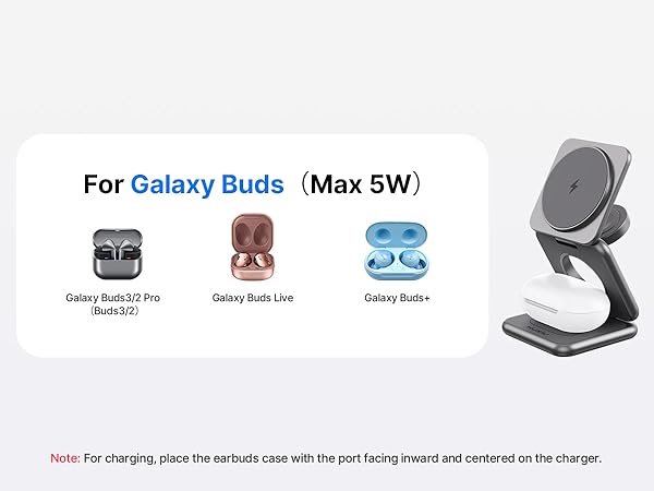 cargador inalámbrico para samsung