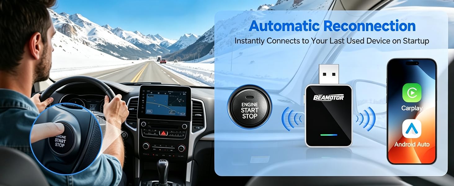 wireless carplay adapter for iphone