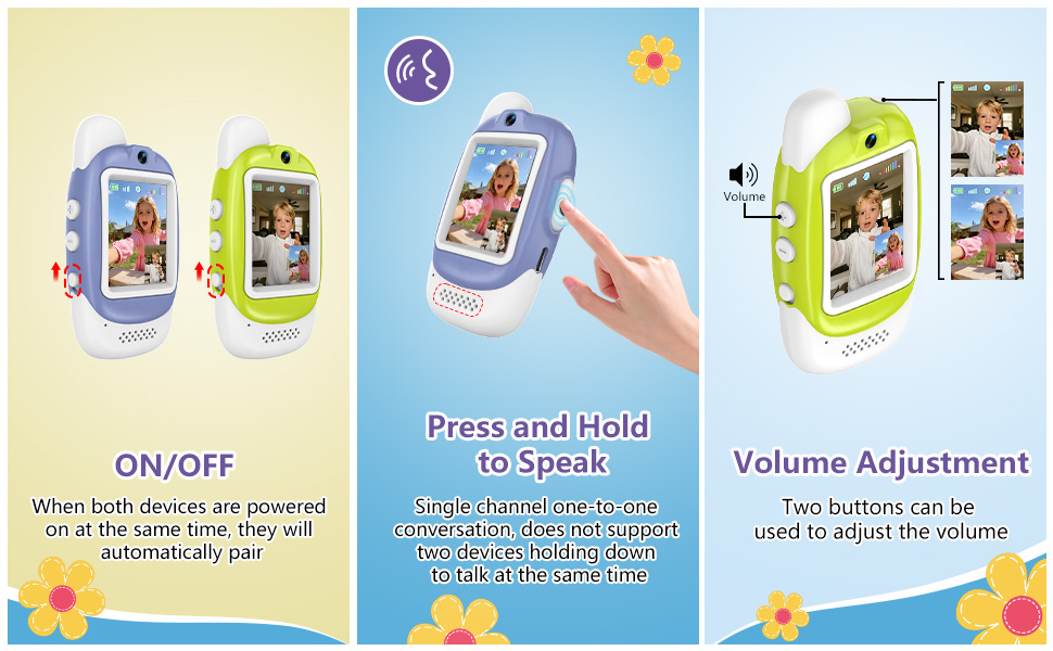 Video Walkie Talkies for Kids
