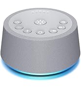 SoundLegend Sleep White Noise Sound Machines 32-Level Volume 25 Sounds 10 Colors Light 5 Timers A...