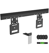 Ultra Slim TV Wall Mount for 37 to 80 inch Flat& Frame TV, Max 165 lbs, 0.37'' Low Profile Wall M...
