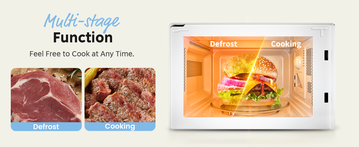 multi-stage function microwave