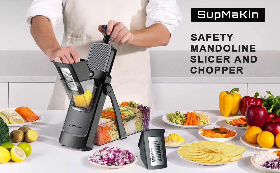 supmain mandoline slicer and chopper